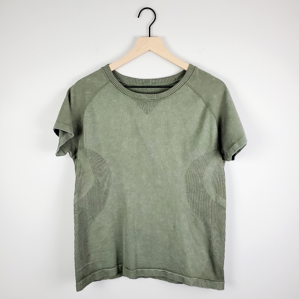 Green Workout Top No Size - Picture 1 of 4